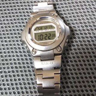 ジーショック(G-SHOCK)のカシオ G-SHOCK 初代メタルMR-G MRG-100ステンレス 動作品(腕時計(デジタル))