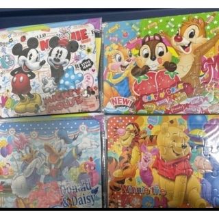 Disney パズル＆シール セット(キャラクターグッズ)