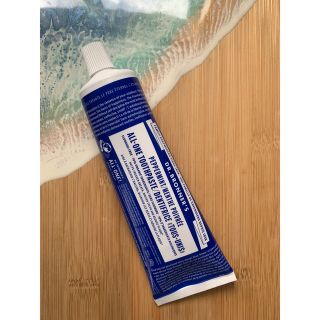 ドクターブロナー(Dr.Bronner)のドクターブロナー オールワントゥースペースト PE(ペパーミント) 歯磨き粉(歯磨き粉)