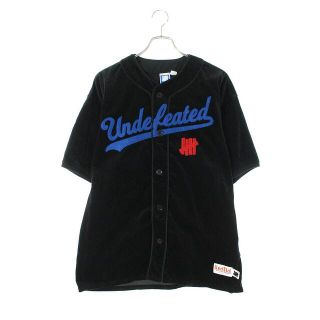 アンディフィーテッド CORD S/S BASEBALL JERSEY コーデュロイ ベースボール半袖シャツ メンズ M