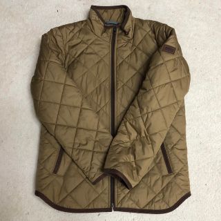 美品☆AIGLE レザージャケット　キャメル色　S