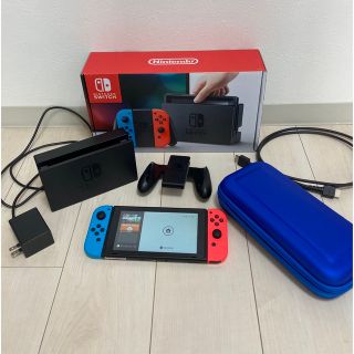 ニンテンドースイッチ(Nintendo Switch)のSwitch 本体 ポータブルケース付き(家庭用ゲーム機本体)