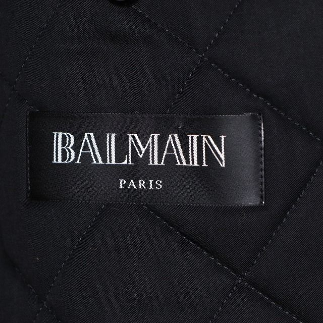 BALMAIN(バルマン)のバルマンオム 14AW 国内正規品 ハラコ レザーライダース 46 レオパード柄 メンズのジャケット/アウター(ライダースジャケット)の商品写真