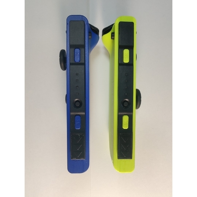 任天堂(ニンテンドウ)の早い者勝ちJoy-Con（L） ブルー/（R） ネオンイエロー エンタメ/ホビーのゲームソフト/ゲーム機本体(その他)の商品写真