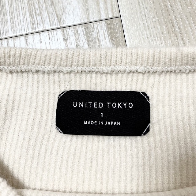 UNITED TOKYO(ユナイテッドトウキョウ)のUNITED TOKYOユナイテッドトウキョウ ボリュームスリーブニット レディースのトップス(ニット/セーター)の商品写真