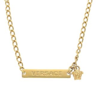 ヴェルサーチ(VERSACE)のヴェルサーチ プレートネックレス メンズ(ネックレス)