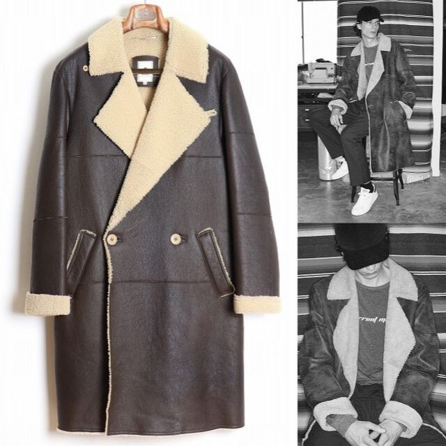 WEB限定デザイン 【完売品】Silk Double Breasted Jacket Mando - 通販