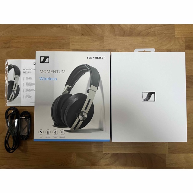 【美品】ゼンハイザー SENNHEISER MOMENTUM Wirelessヘッドフォン/イヤフォン