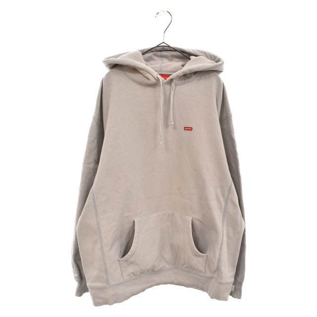 SUPREME シュプリーム Small Box Hooded Sweatshirt スモールボックスロゴ スウェット パーカー グレー