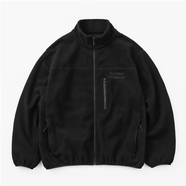 在庫あり】 1LDK SELECT - ennoy Polartec City Fleece BLACK×BLACK L