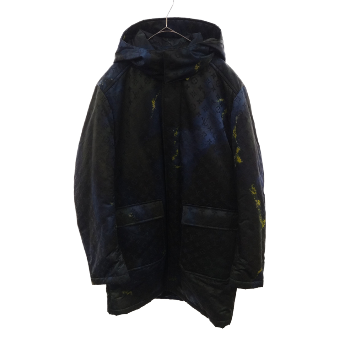 LOUIS VUITTON - LOUIS VUITTON ルイヴィトン 21AW PADDED MONOGRAM TIE-AND-DYE PARKA モノグラム タイダイ パデットパーカー マルチ RM212M ET3 HLK15E 1A8XAR