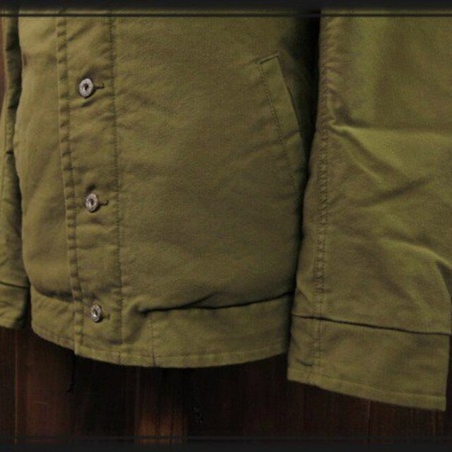 MOMOTARO JEANS(モモタロウジーンズ)の桃太郎ジーンズ　N-1デッキジャケットＭ　福袋ALPHAAVIREX メンズのジャケット/アウター(ミリタリージャケット)の商品写真