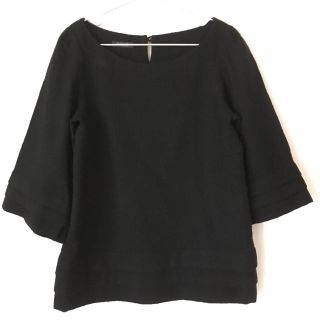 ユナイテッドアローズ(UNITED ARROWS)の即決3000円★ユナイテッドアローズ★ウール七分袖ブラウス(シャツ/ブラウス(長袖/七分))