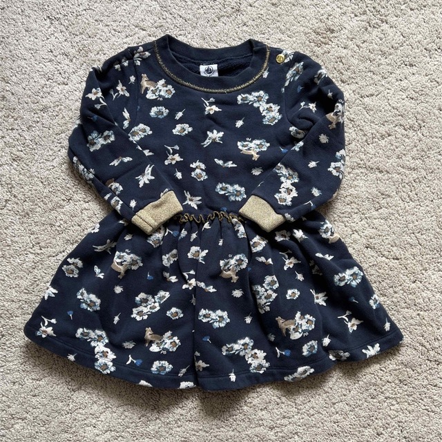 PETIT BATEAU(プチバトー)のプチバトー　ワンピース　3ans 95cm キッズ/ベビー/マタニティのキッズ服女の子用(90cm~)(ワンピース)の商品写真