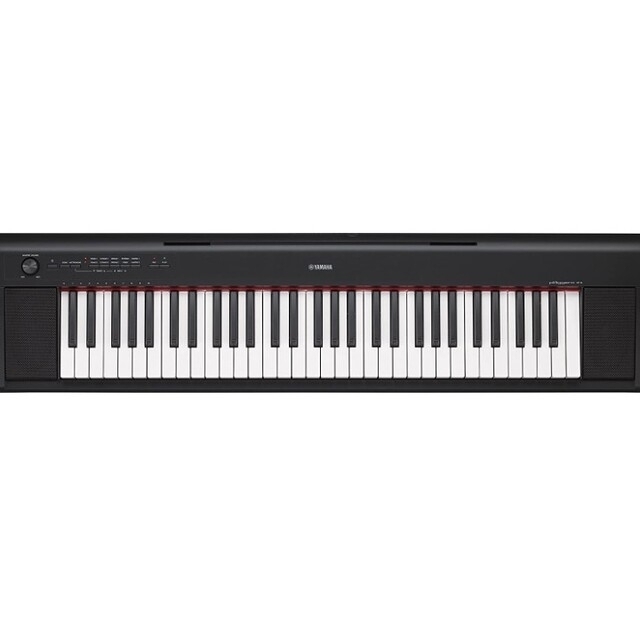 ヤマハ - ヤマハ YAMAHA 電子キーボード piaggero ブラック NP-12Bの