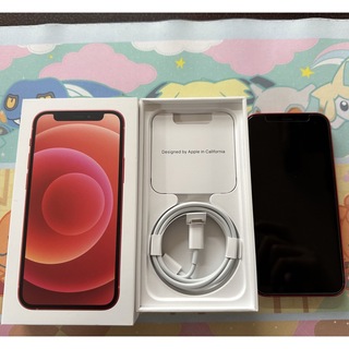 アイフォーン(iPhone)のiphone12mini 64GB product RED(スマートフォン本体)