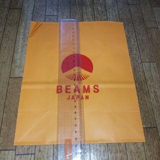 ビームス(BEAMS)のBEAMSビームスショッパーです。商品を買って、ショッパーをもらったあと、袋に(ショップ袋)