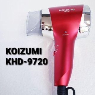 コイズミ(KOIZUMI)のKOIZUMI　コイズミ　KHD-9720　コンパクト　ドライヤー　2021年製(ドライヤー)