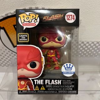 ディーシー(DC)のレアFUNKO POP!  ザ　フラッシュ　ライト＆サウンド限定版(アメコミ)