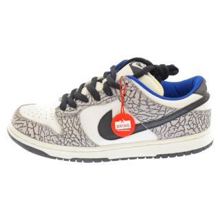 ナイキ(NIKE)のNIKE ナイキ ×SUPREME DUNK LOW PREMIUM SB 304292-001 ダンク ロウ プロ エスビー ローカットスニーカー US9 ホワイト(スニーカー)