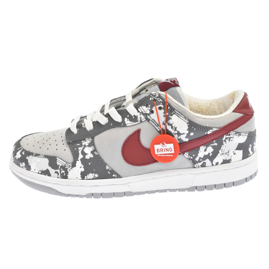 NIKE ナイキ DUNK LOW PREMIUM SPLATTER 305979-061 ダンクロープレミアムスプラッター ローカットスニーカー US8.5 グレー