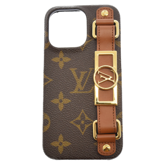 LOUIS VUITTON(ルイヴィトン)のLOUIS VUITTON ルイヴィトン iPhone13PRO バンパー・ドフィーヌ M81214/ME4281 アイフォーン13プロ 携帯カバー レザー携帯ケース ブラウン スマホ/家電/カメラのスマホアクセサリー(iPhoneケース)の商品写真