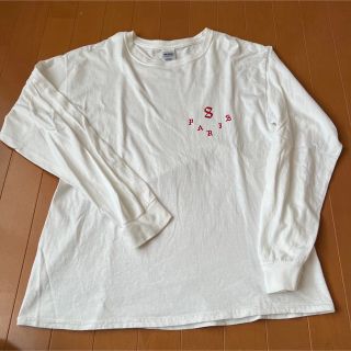 プラスエイトパリスロック(+8 paris rock)の+8 PARTS ROCK TOKYO 長袖カットソー　ロンT  ロゴ　プリント(Tシャツ/カットソー(七分/長袖))