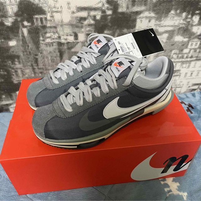 NIKE(ナイキ)のsacai × Nike Zoom Cortez "Iron Grey" メンズの靴/シューズ(スニーカー)の商品写真