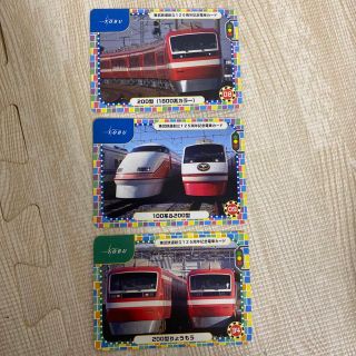 東武鉄道創立125周年記念　電車カード(鉄道)