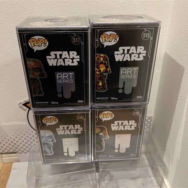 Disney - レア限定FUNKO POP! SW ダースベイダー アートシリーズ 4 ...