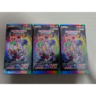 ポケモンカード VMAXクライマックス 3BOX シュリンク付き　(Box/デッキ/パック)