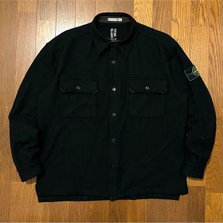 ストーンアイランド(STONE ISLAND)の激レア！90’s STONE ISLAND “WOOL OVERSHIRT” (シャツ)