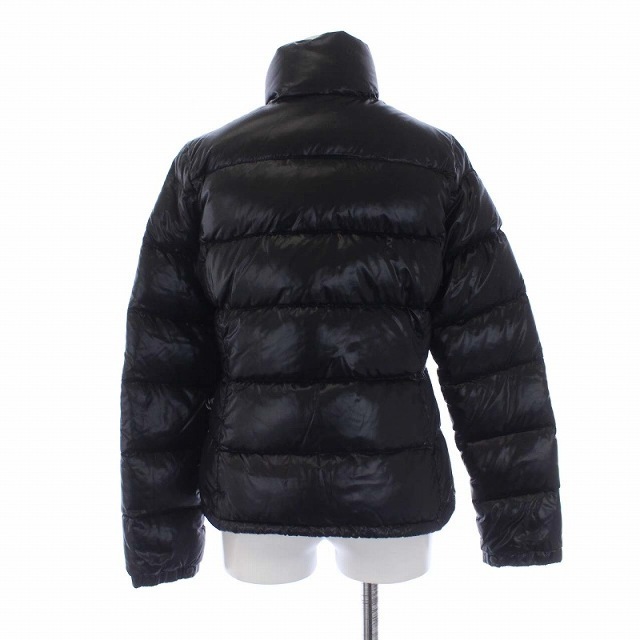 MONCLER(モンクレール)のモンクレール CLAIRE ダウンジャケット ワッペン 0 XS 黒 46313 レディースのジャケット/アウター(ダウンジャケット)の商品写真