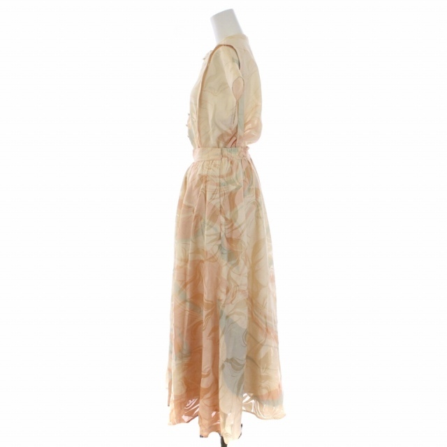 Ameri VINTAGE(アメリヴィンテージ)のアメリヴィンテージ メディメノンセットアップドレス M オレンジ ベージュ レディースのスカート(ロングスカート)の商品写真