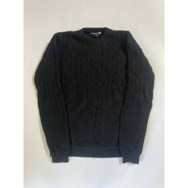 MISERICORDIA ミゼリコルディア ニット セーター ブラック メンズのトップス(ニット/セーター)の商品写真