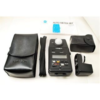 コニカミノルタ(KONICA MINOLTA)の■ミノルタMINOLTA AUTO METER IIIF + ビューファインダー(露出計)