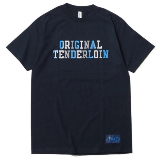 TENDE22SS 新品未使用 Mサイズ テンダーロイン TEE 2A Tシャツ ネイビー