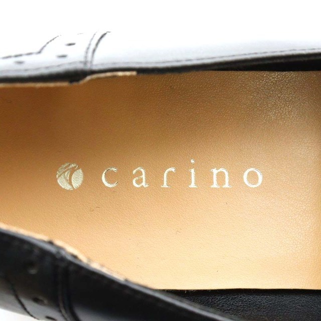 カリーノ carino ローファー ポインテッドトゥ 24.0cm 黒 レディースの靴/シューズ(ローファー/革靴)の商品写真