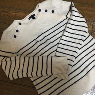 ギャップキッズ(GAP Kids)のGAP KIDS ボーダーニット サイズ12(XL)(ニット)