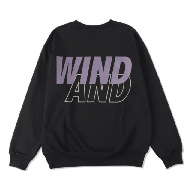 WIND AND SEA neck XLサイズ Black Crew