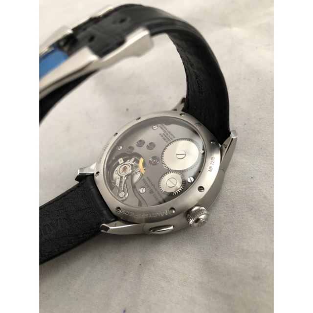MAURICE LACROIX(モーリスラクロア)の極美品 モーリスラクロア マスターピース ダブルレトログラード MP7218 黒 メンズの時計(腕時計(アナログ))の商品写真