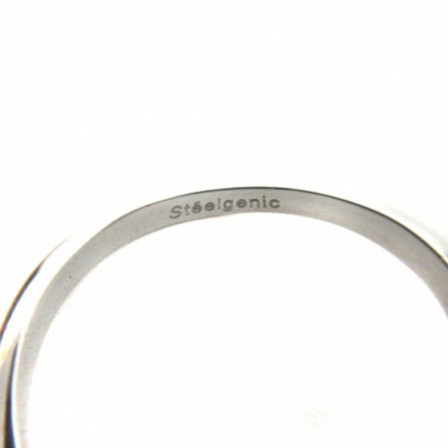 スティールジェニック steelgenic リング 指輪 19号 シルバーカラー メンズのアクセサリー(リング(指輪))の商品写真