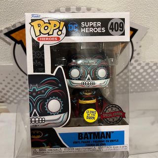 ディーシー(DC)のFUNKO POP!  バットマン　死者の日　蓄光限定版(アメコミ)