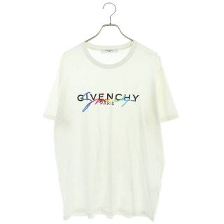 ジバンシィ(GIVENCHY)のジバンシィ BM70RL3002 シグネチャーロゴTシャツ メンズ L(Tシャツ/カットソー(半袖/袖なし))