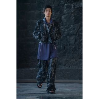 キココスタディノフ(KIKO KOSTADINOV)のkiko kostadinov PLEATED TROUSERS(ワークパンツ/カーゴパンツ)