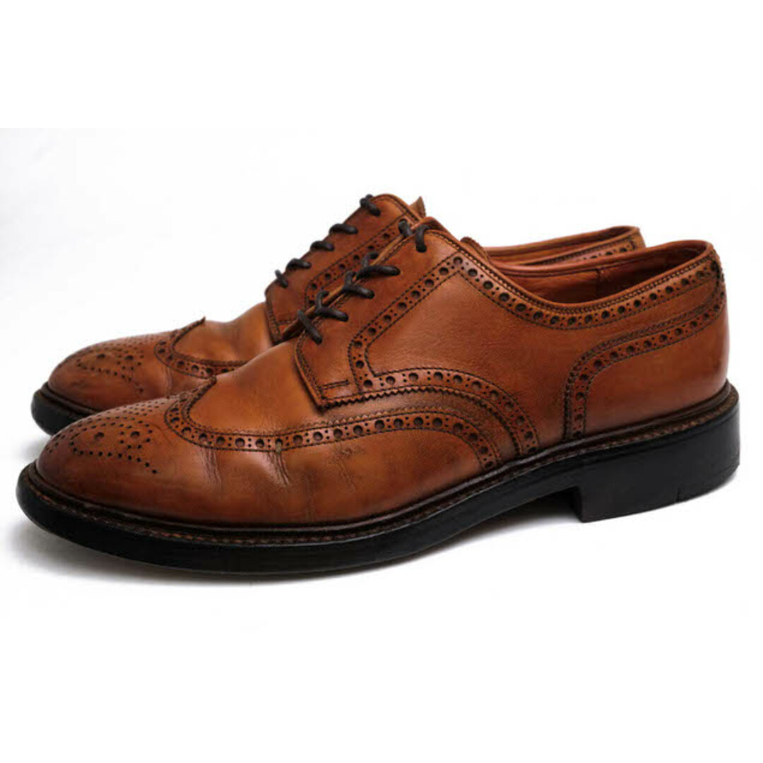 靴/シューズクロケット＆ジョーンズ／CROCKETT＆JONES シューズ ビジネスシューズ 靴 ビジネス メンズ 男性 男性用レザー 革 本革 ブラウン 茶  PEMBROKE  ウイングチップ レザーソール