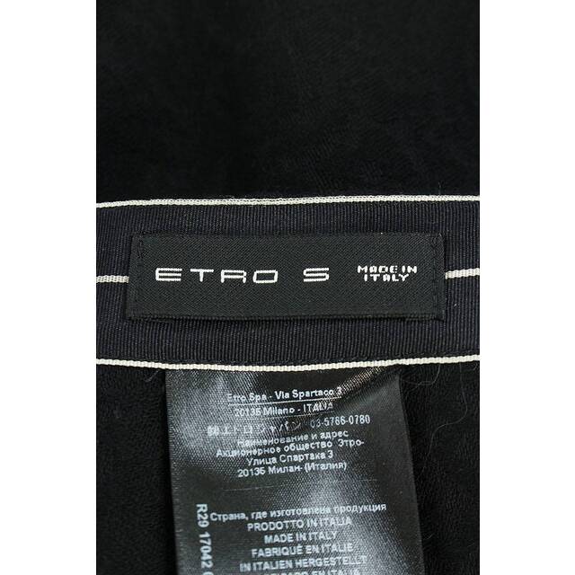 エトロ 192-17042-0779 ペイズリー柄カシミアウールスカート レディース S 2