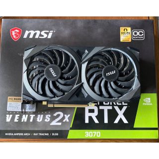 msi GeFroce rtx 3070(PCパーツ)