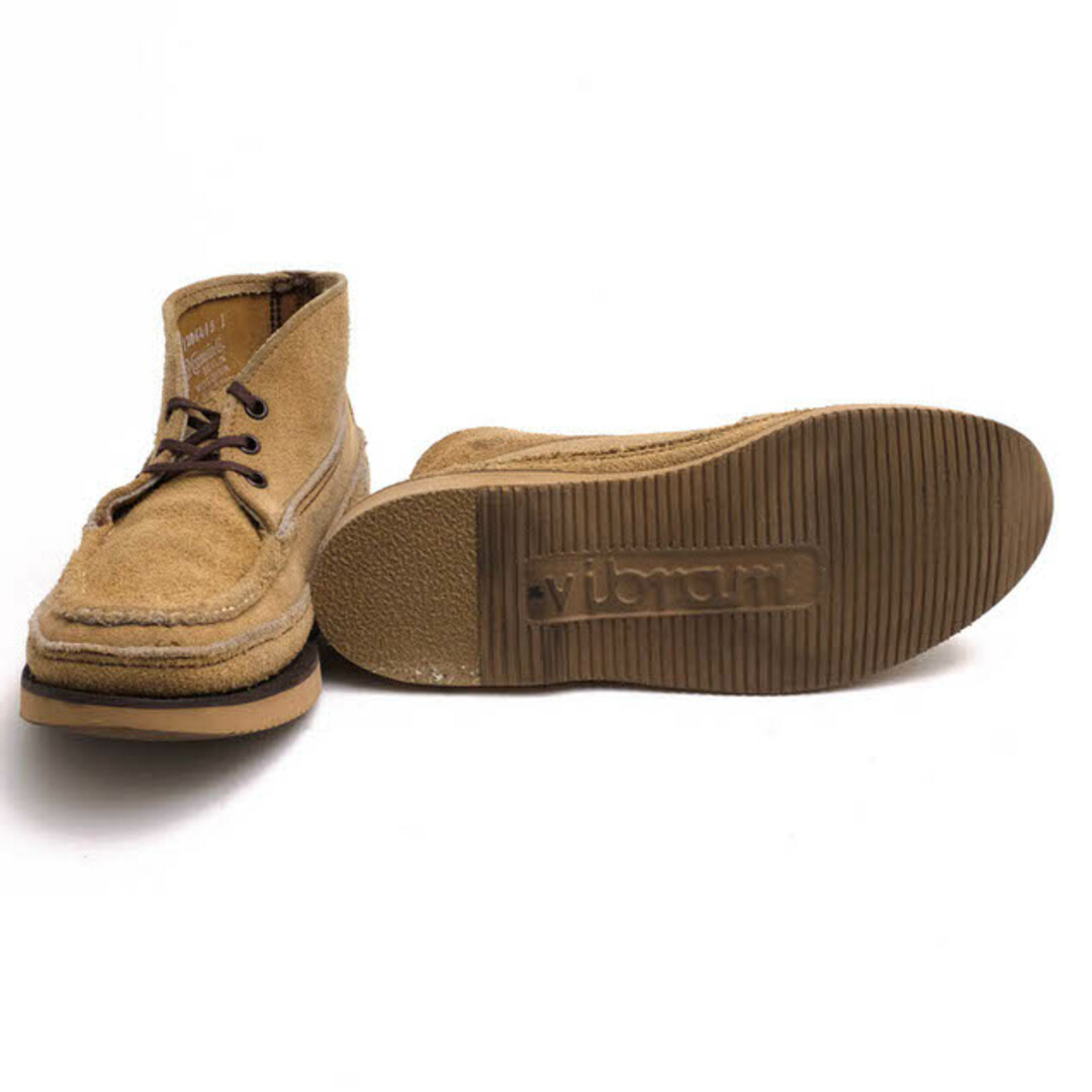 RUSSELL MOCCASIN(ラッセルモカシン)のラッセルモカシン／Russell Moccasin チャッカブーツ シューズ 靴 メンズ 男性 男性用スエード スウェード レザー 革 本革 ベージュ  スポーティングクレイチャッカ SPORTING CLAYS CHUKKA BOOTS フレックスソール  モカシン Vibramソール 定番 メンズの靴/シューズ(スリッポン/モカシン)の商品写真