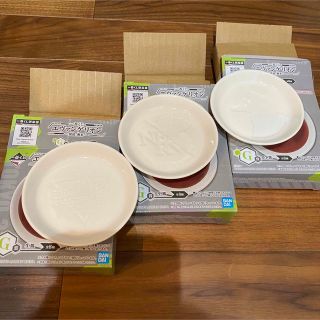 バンダイ(BANDAI)の一番くじ エヴァンゲリオン ～使徒、襲来～ G賞小皿 3枚セット(その他)